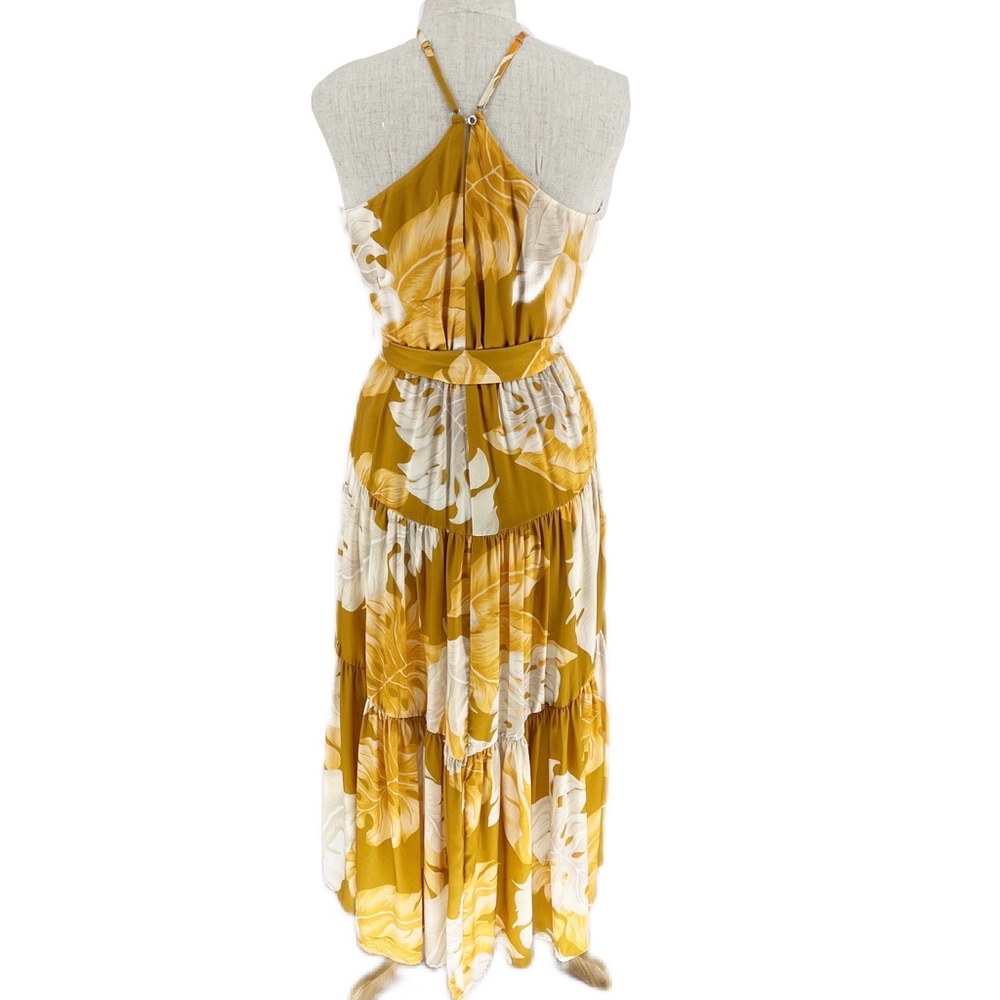 SHEIKE Leaf Print Maxi Dress - Picture 6 of 13